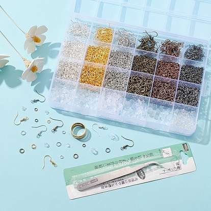 China Factory DIY Earrings Making Finding Kit, Including Brass