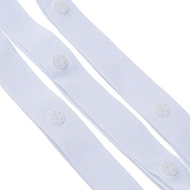 Druckknopfband zum Nähen aus Polyester, Ersatz für Kunststoffknöpfe, für Baby Dessous Schritt Nähen, tanzendes Kleid