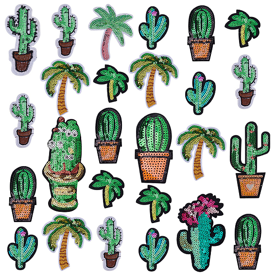 26 шт. 11 стили полиэстер компьютерная вышивка ткань приклеиваемые/пришивные заплатки, аксессуары для костюма, аппликация