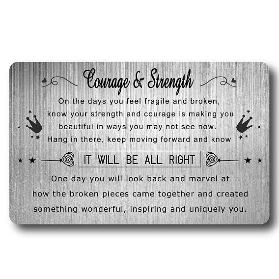 Прямоугольник 201 изготовленная на заказ термотрансферная карточка из нержавеющей стали