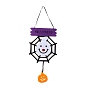 Halloween Theme Felt Cloth Hanging Door Signs, Wall Decoration, Decorative Props for Indoor, Outdoor, Spider Web & Pumpkin Jack-O'-Lantern