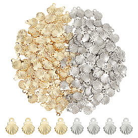 300 шт 2 стили подвески из нержавеющей стали, оболочка