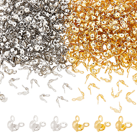 300шт 6 стиль латунные наконечники бусин, Калотте заканчивается, крышка раскладушки