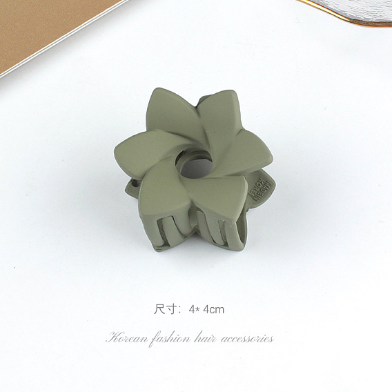 Милая заколка для волос – очаровательный аксессуар для волос в виде цветка, зажим для когтей.
