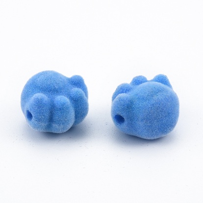 Opaque Resin Beads, Flocky Cat Claw