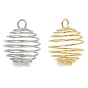 Латунные подвески, круглые подвески, без кадмия и без свинца, долговечный, стойки покрытие