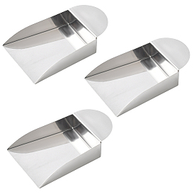 3шт. лопатка для бусин из нержавеющей стали