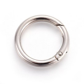 Cierres clave de aleación de zinc, anillos de puerta de primavera, o anillos