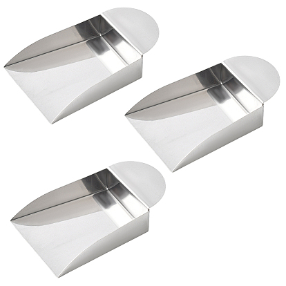 3шт. лопатка для бусин из нержавеющей стали