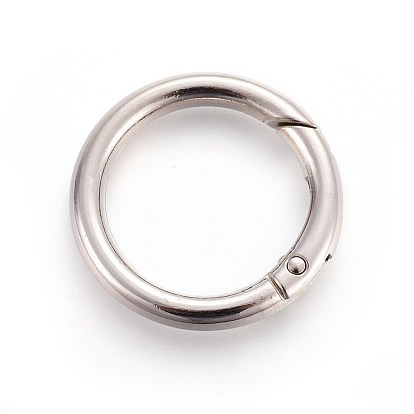 Cierres clave de aleación de zinc, anillos de puerta de primavera, o anillos