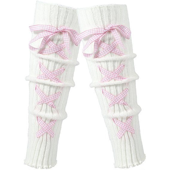 Рукава из поликоттона с бантом, гетры, японские носки в стиле лолиты