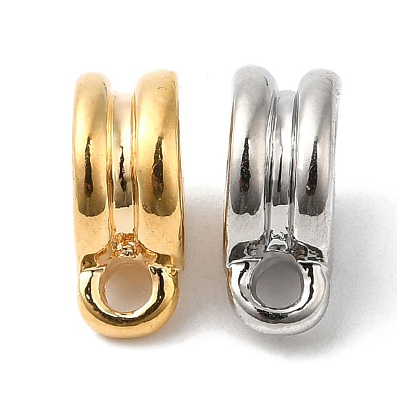 Поручни из латунной трубки, петля под залог, без кадмия, без никеля и без свинца, плоско-круглые