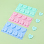 8 Cavities Silicone Molds, for Handmade Soap Making, Heart
