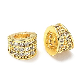 Латунные микро проложить Цирконий Европейский бисером, долговечный