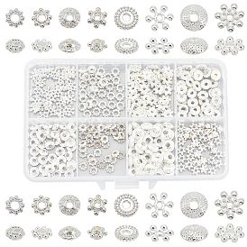 320 шт 8 стили бусины из сплава в тибетском стиле, разнообразные