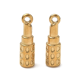 304 Stainless Steel Pendants, Lipstick Charms