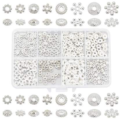 320 шт 8 стили бусины из сплава в тибетском стиле, разнообразные