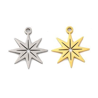 Рождественские 201 подвески из нержавеющей стали, лазерная резка, снежинка очарование