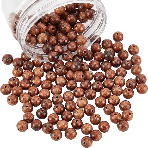 Природных шарики древесины, круглые