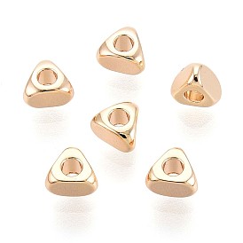 Spacer бисер латунные, без кадмия, без никеля и без свинца, треугольные