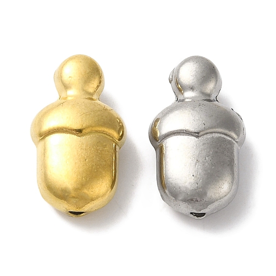 304 из нержавеющей стали бусы, желудь