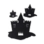 Wool Felt Haunted House Party Decorations, Halloween Themed Display Decorations, for Decorative Tree, Banner, Garland