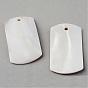 Sea Shell Pendants, Big Pendants, Rectangle