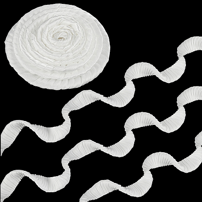 5 ярдов сложенной полиэстеровой плиссированной ленты, лента с рюшами для аксессуаров одежды