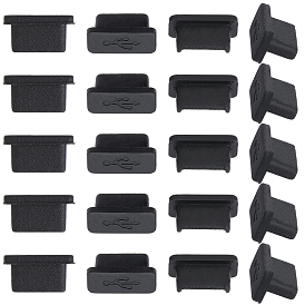 50шт. пылезащитные заглушки для мобильных телефонов из ТПУ, овальные