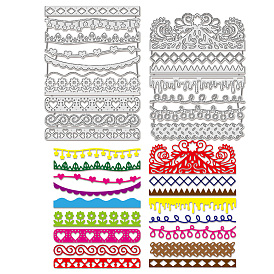 Углеродистая сталь разрезает трафареты, для diy scrapbooking, Фотоальбом, декоративная бумага для тиснения