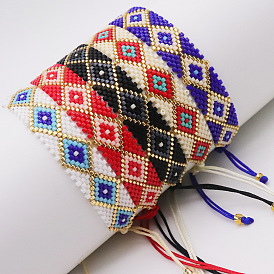 Богемный этнический браслет миюки для женщин с минималистичным геометрическим дизайном