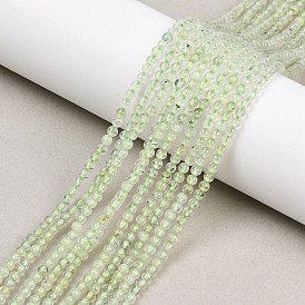 Природные пренит нитей бисера, круглые