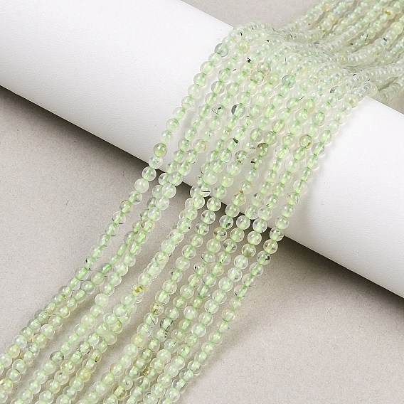 Природные пренит нитей бисера, круглые
