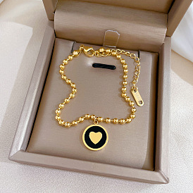 Elegant Minimalist Lucky Chain Bracelet for Women - Vintage Bestie, Serene.