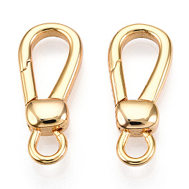 Brass Lobster Claw Clasps, for Jewelry Making