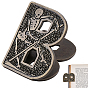 Clips de aleación de estilo tibetano para oficina y escuela., Bronce antiguo