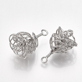 Поручительств латуни кулон, колокол, без никеля 