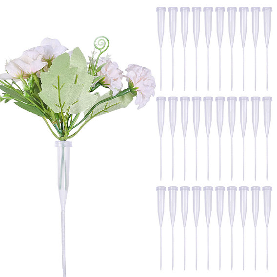 50шт. пластиковая цветочная трубка, аранжировщик цветов