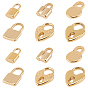 PVD Vacuum Plating 304 Stainless Steel Pendants, Padlock