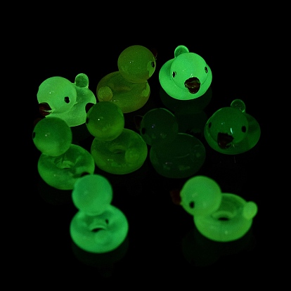 Luminous Transparent Resin Beads, Duck