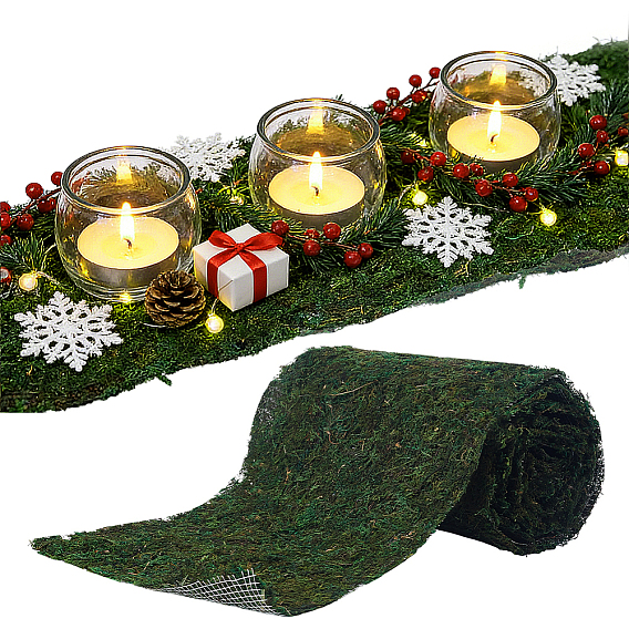 Moss Turf Artificial Moss, Micro Scene Garden Decoration, Photography Props Accessories, Rectangle