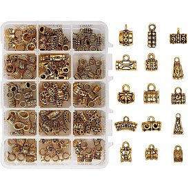 Tibetan Style Hangers, Bail Beads