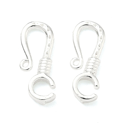 Крючки и S замочки-крючки, латунь , долговечный, без свинца и без кадмия, стойки покрытие