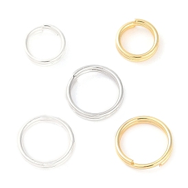 Brass Split Rings, Double Loops Jump Rings