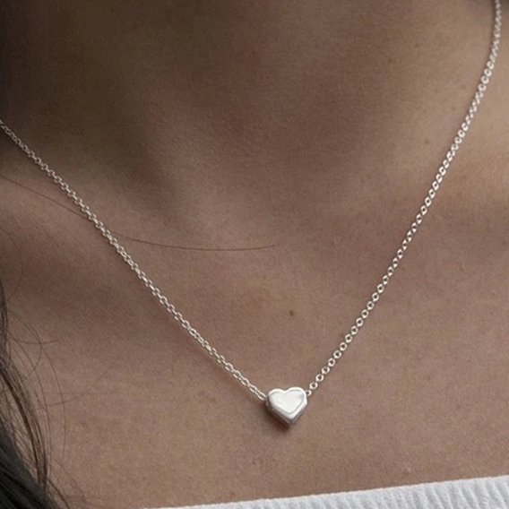 Вакуумное покрытие 304 кулоны из нержавеющей стали, с карабин-лобстерами , сердце