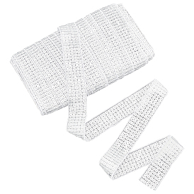 Блестящая лента из полиэстера, с блестками, для шитья и свадебного оформления свадьбы