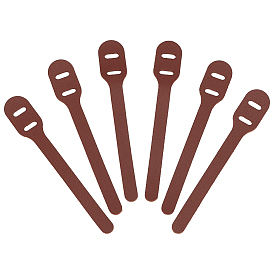 6головка для застежки-молнии из коровьей кожи, для сумки чемодан