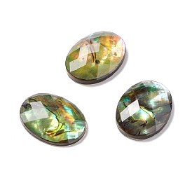 Paua cabochons, ovale