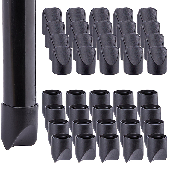 40Pcs PP Chair Back Cover, Column
