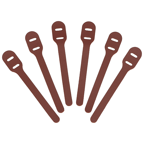 6головка для застежки-молнии из коровьей кожи, для сумки чемодан